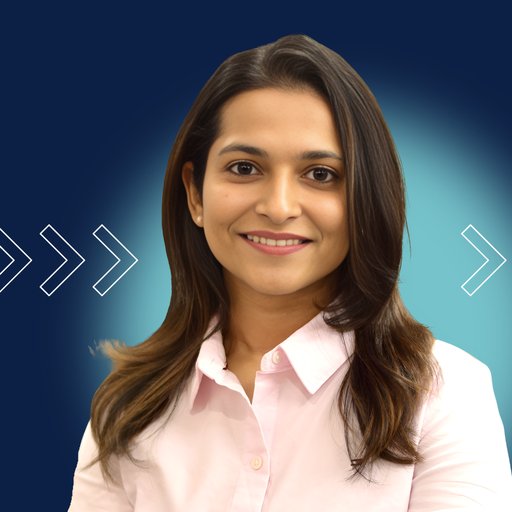 Portrait photograph of Anvitha Hiriadka, a member of the Evenness team.