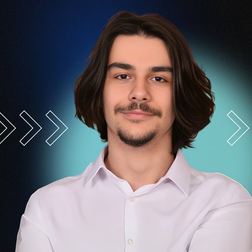 Portrait photograph of Bora Deniz Yılmaz, a member of the Evenness team.
